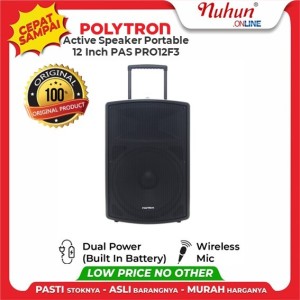 POLYTRON PAS PRO12F3 Professional Active Speaker